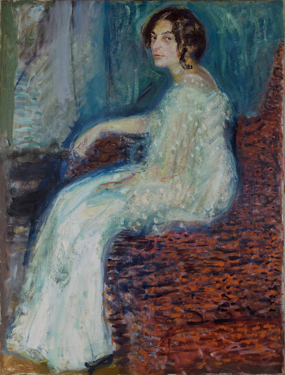 Henryka Cohnin muotokuva, 1908 tekijältä Richard Gerstl