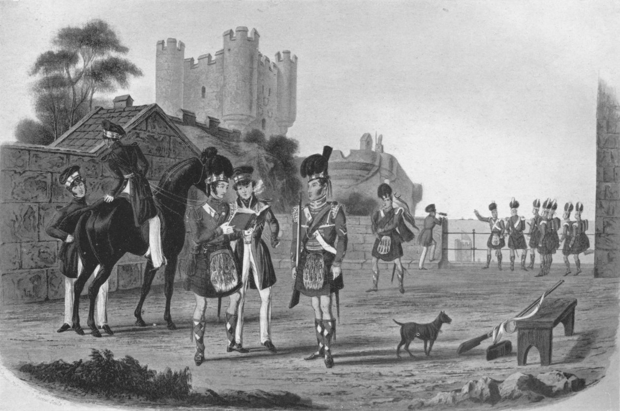 92nd Highlanders on maineikas muukalainen näköpiirissä, 1839-1845 1909 tekijältä Richard Gibson Reeve