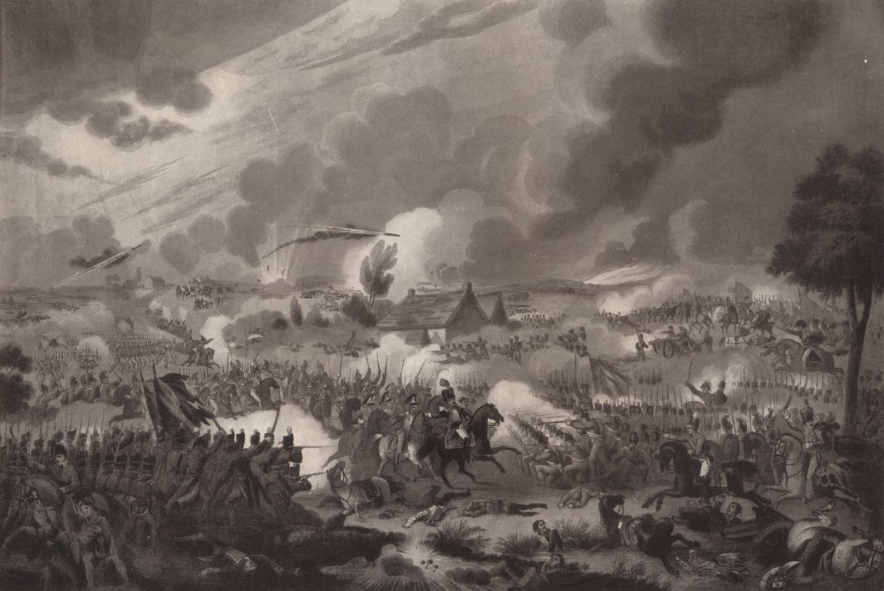 Waterloon taistelu, 18. kesäkuuta 1815, 1817 1909 tekijältä Richard Gibson Reeve