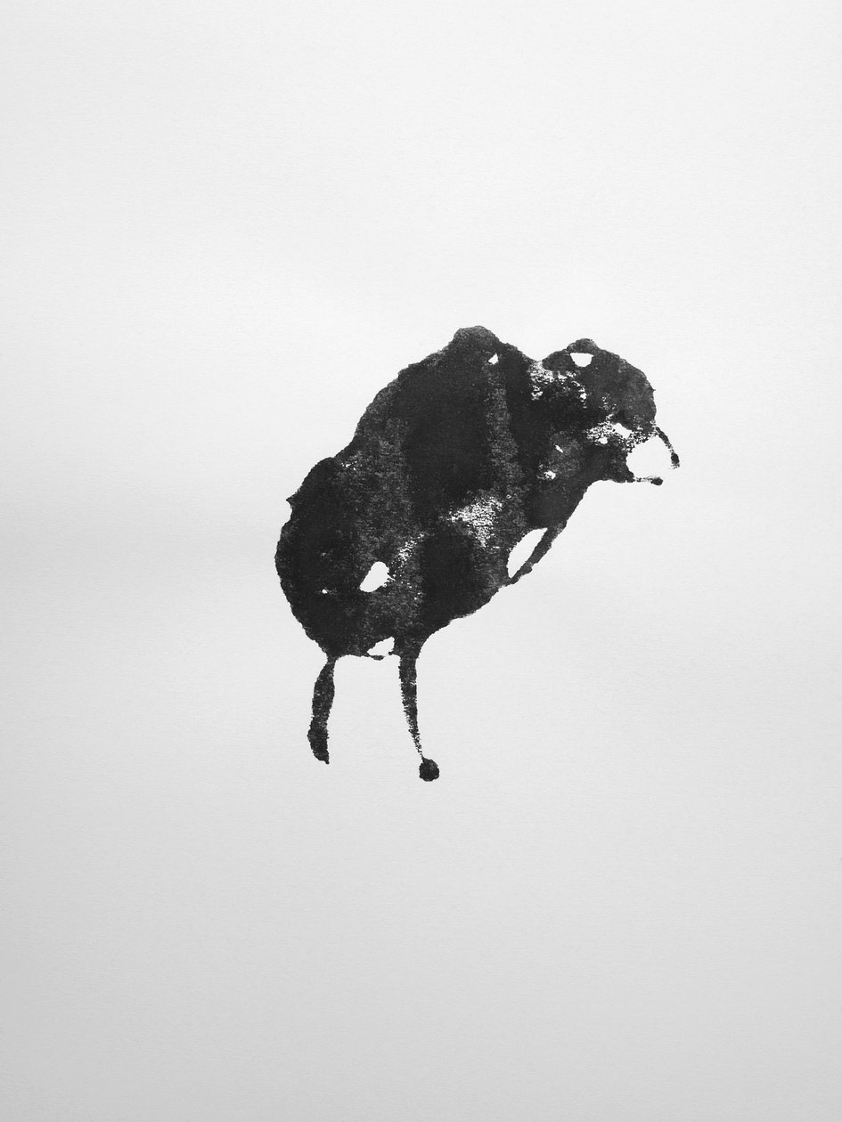 Nimetön, 2009 (monotypia) tekijältä Richard Green