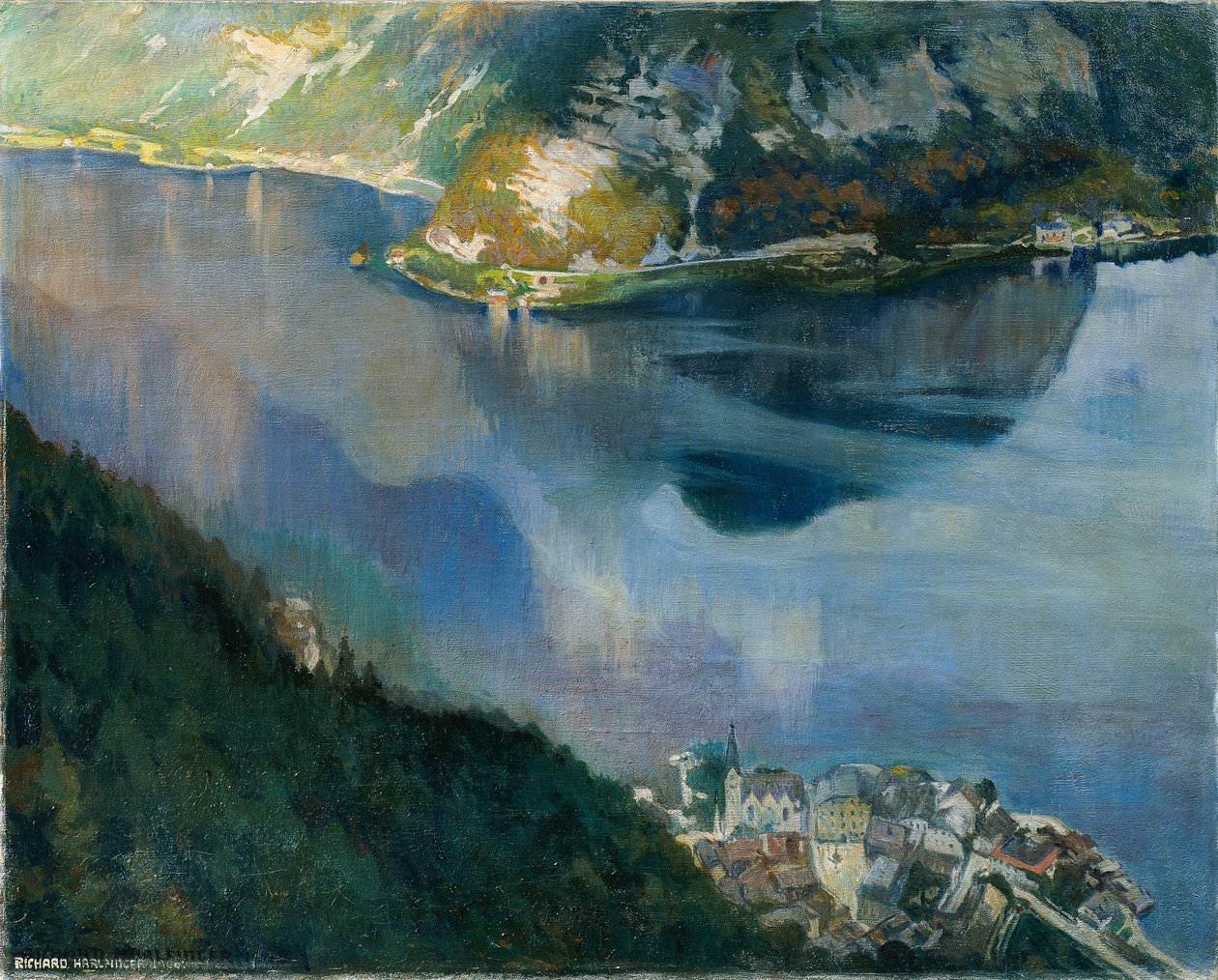 Hallstatt järvi tekijältä Richard Harlfinger