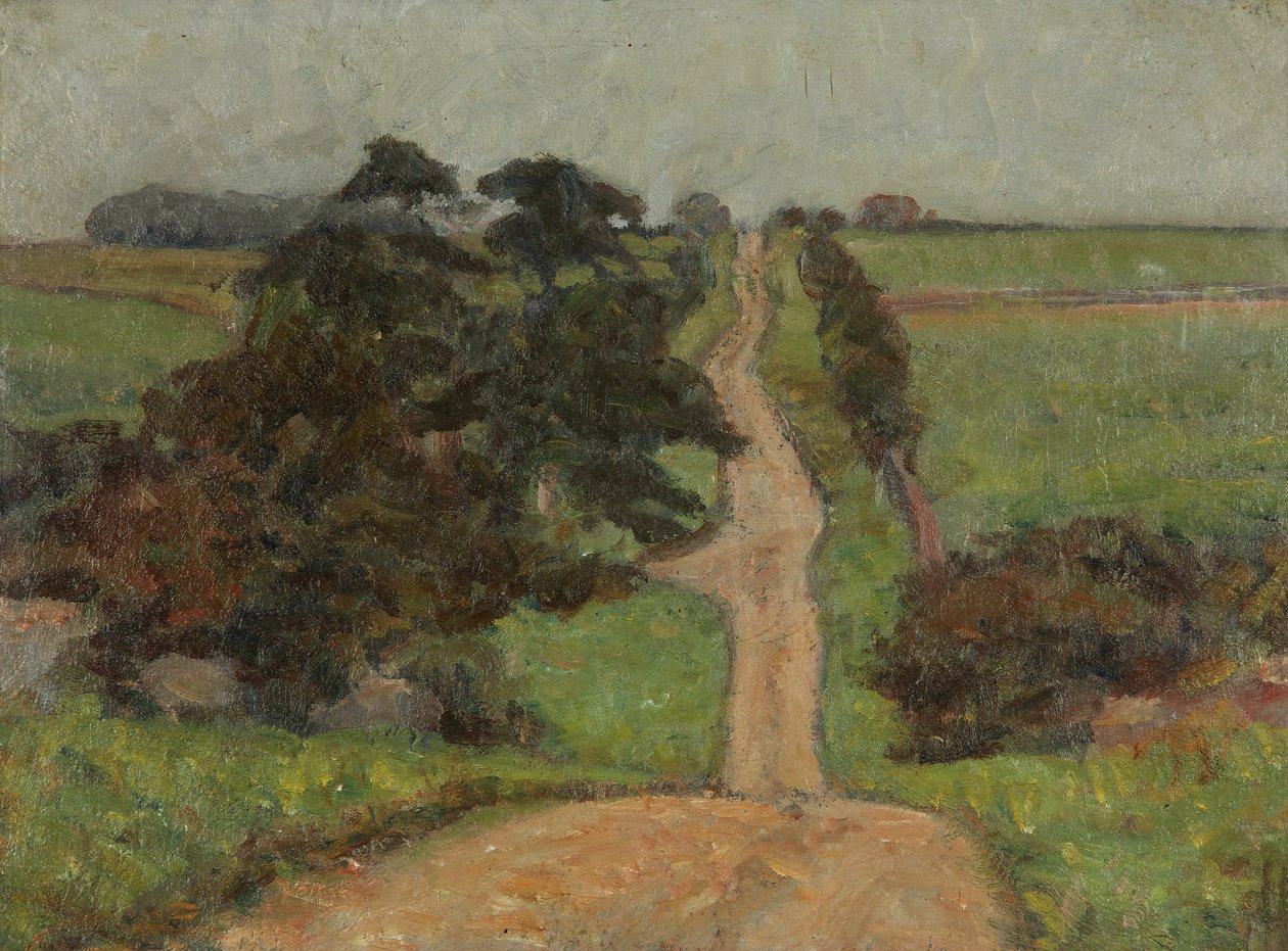 Roomalainen tie lähellä Northleachia, Gloucestershire, Gloucestershire tekijältä Richard Heyworth
