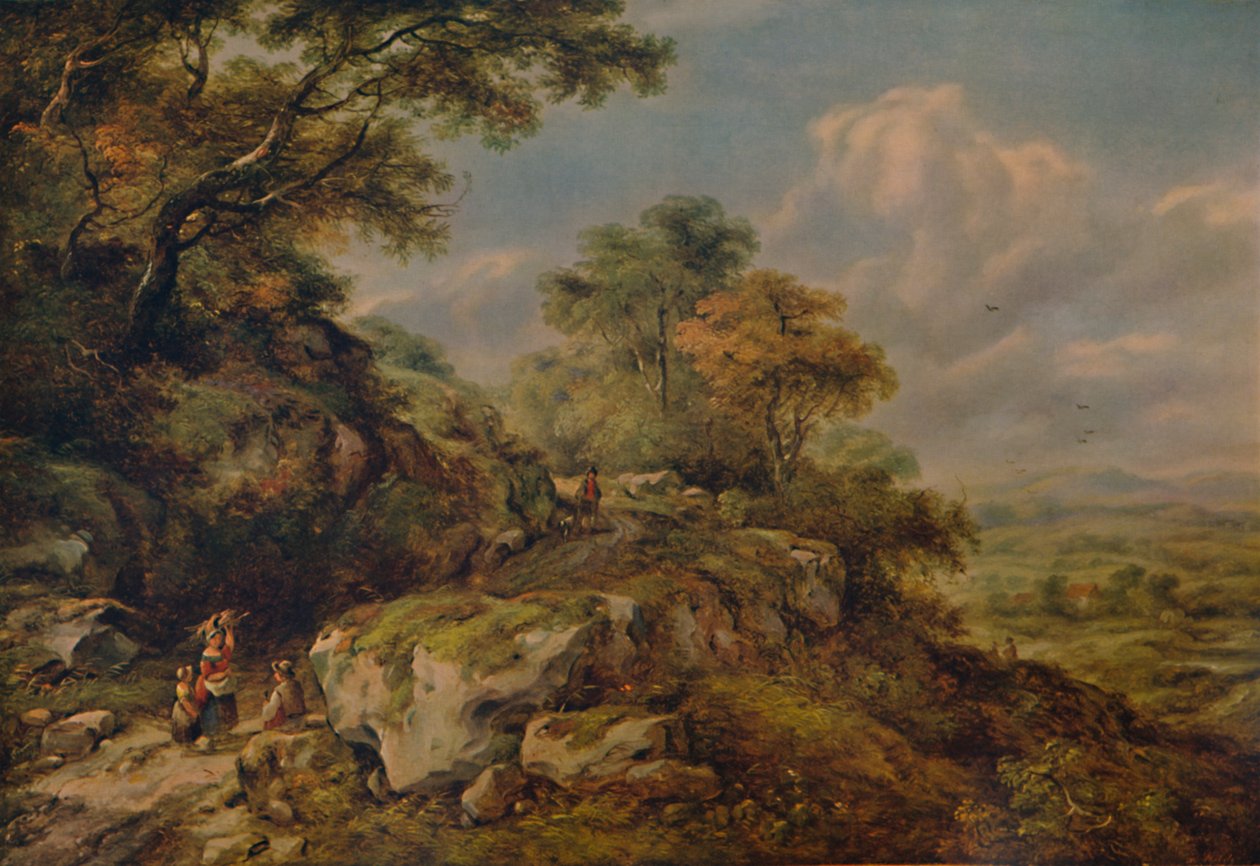 Lähellä Otfordia, Kentissä, 1846, 1935 tekijältä Richard Hilder
