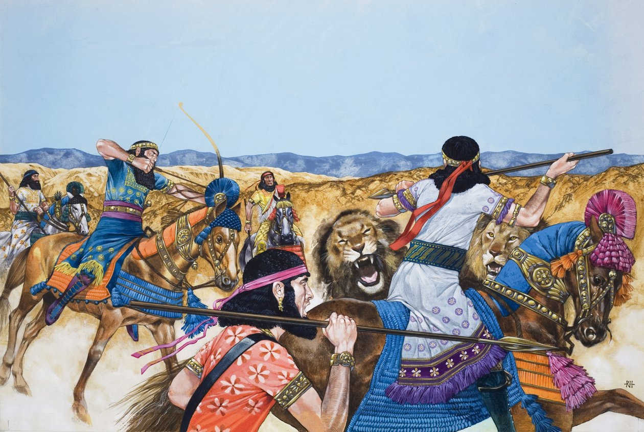 Warriors (guassi paperille) tekijältä Richard Hook