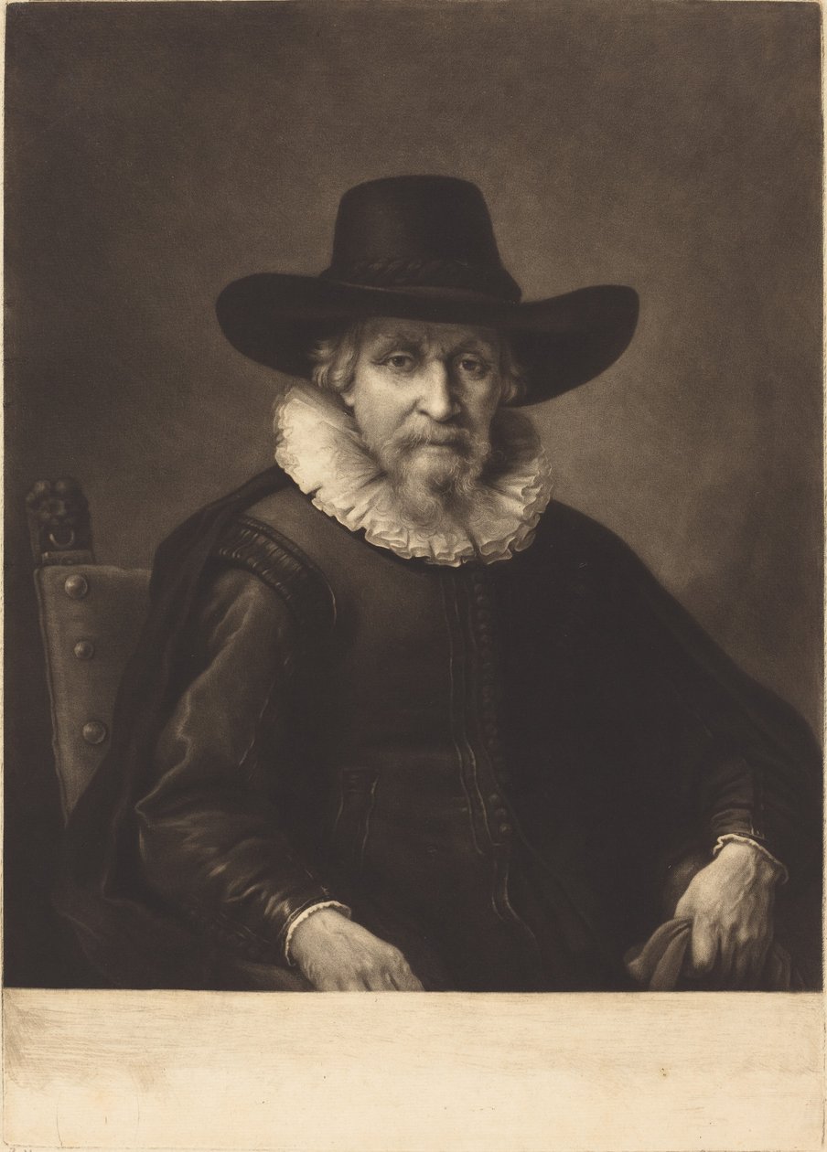 Burgomaster tekijältä Richard Houston after Rembrandt van Rijn