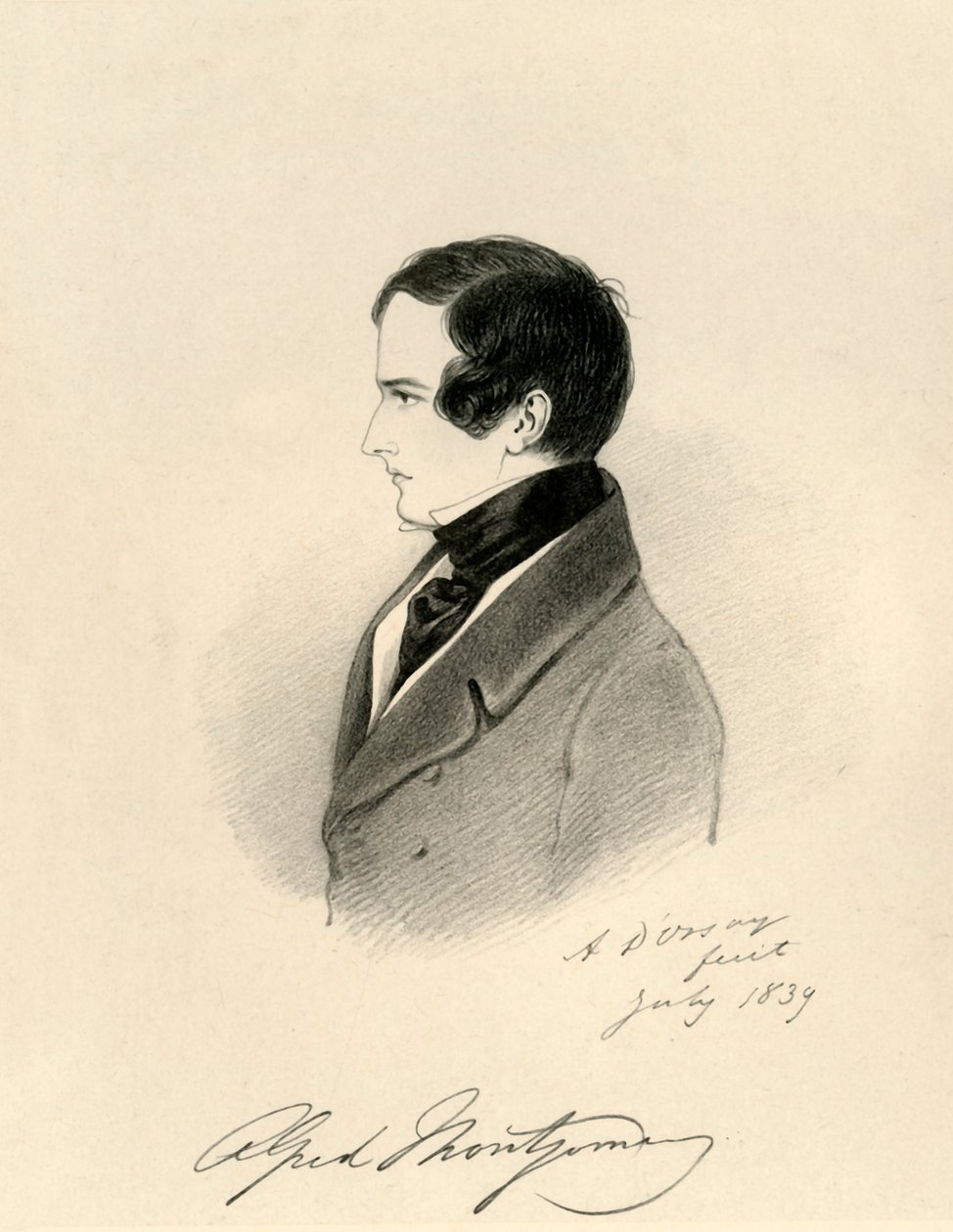Alfred Montgomery, 1839. tekijältä Richard James Lane