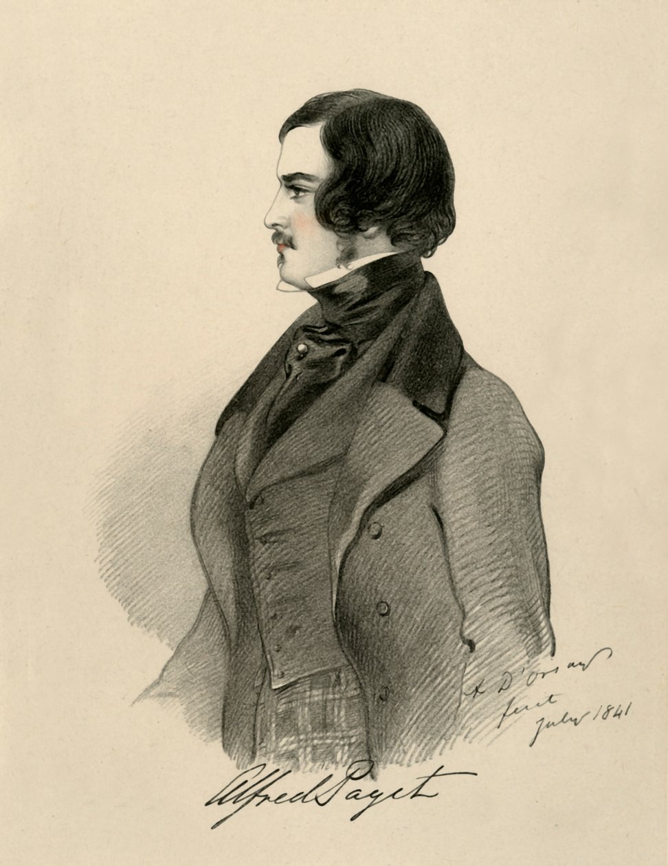 Alfred Paget, 1841. tekijältä Richard James Lane