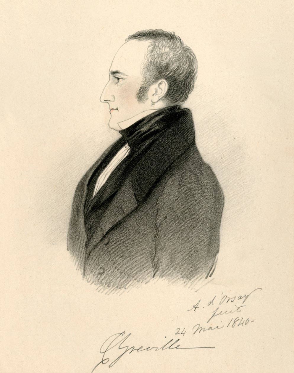 Charles Greville, 1840. tekijältä Richard James Lane