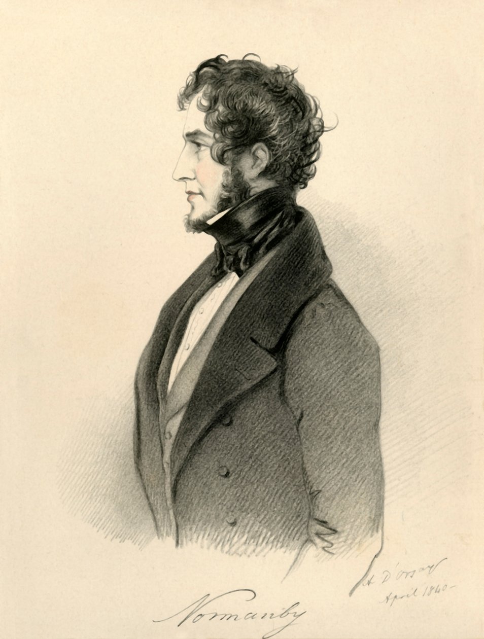 Normanby, 1840. tekijältä Richard James Lane