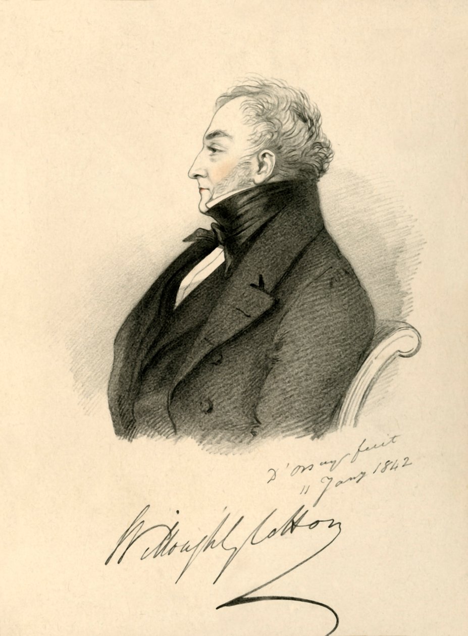 Sir Willoughby Cotton, 1842. tekijältä Richard James Lane