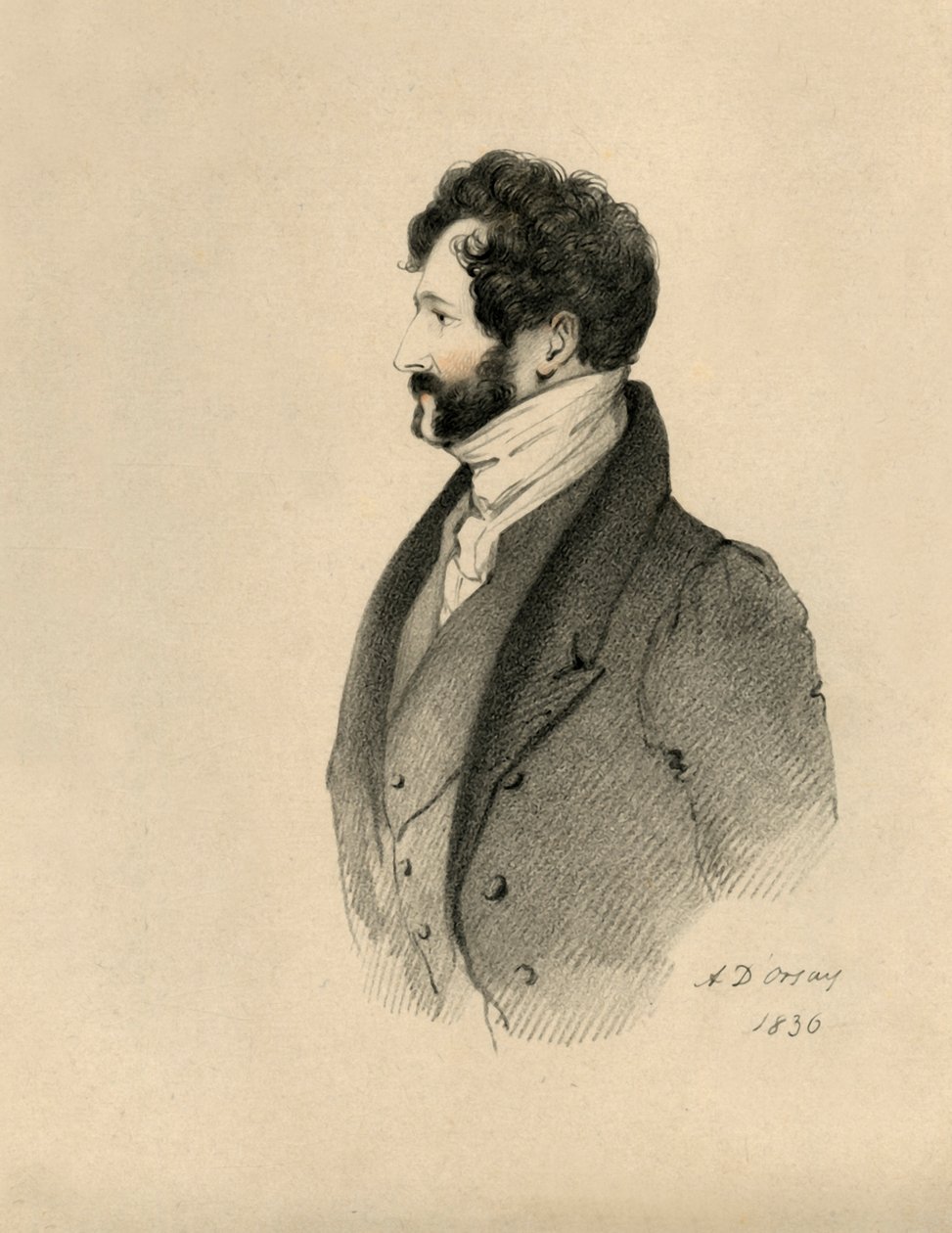 Kunniallinen Lincoln Stanhope, 1836. tekijältä Richard James Lane