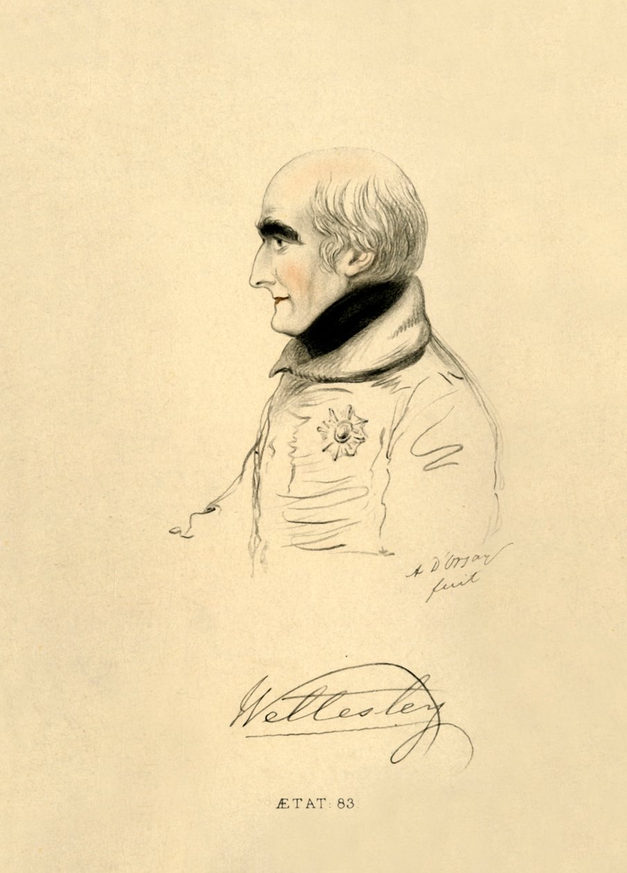 Wellesleyn markiisi, 1833. tekijältä Richard James Lane