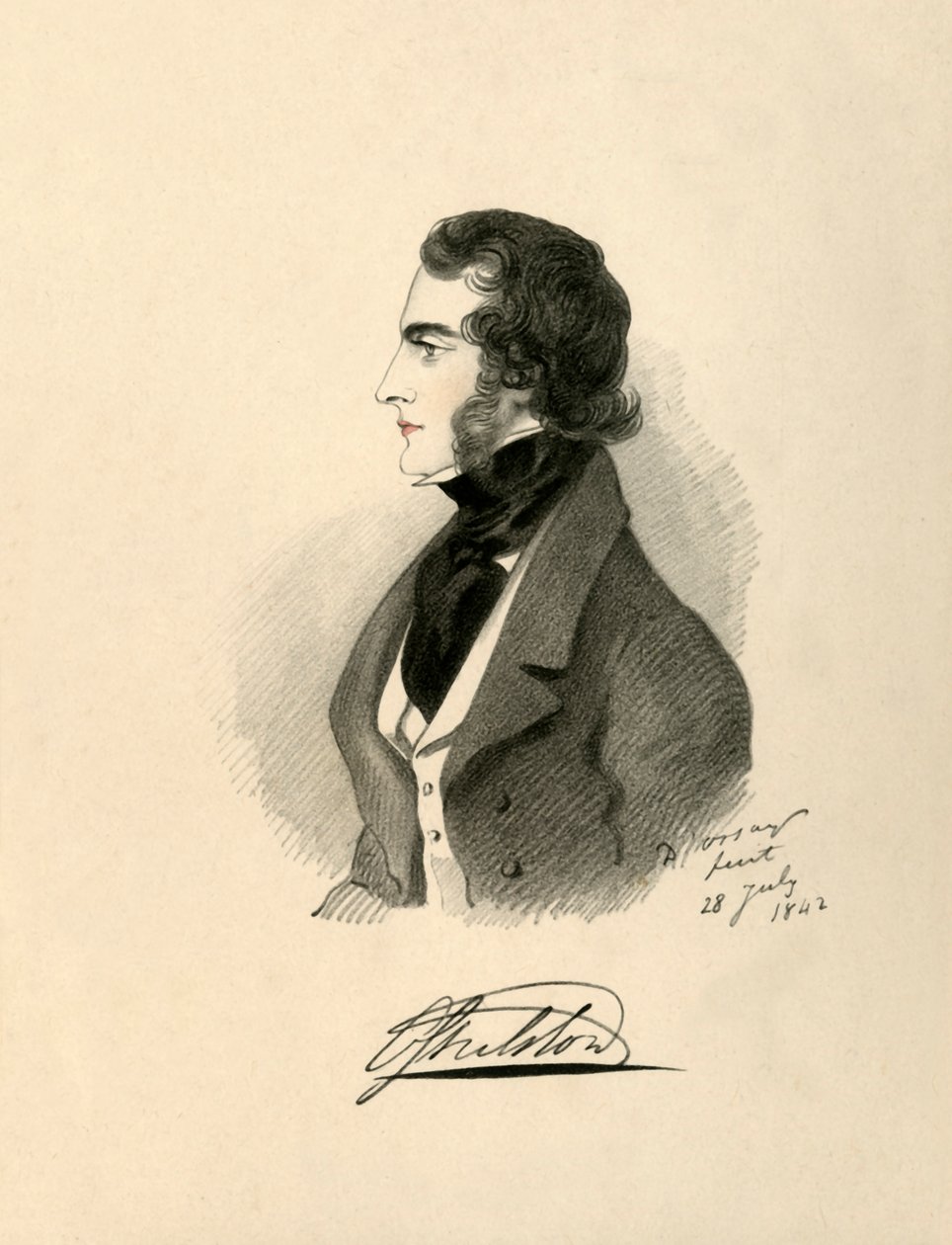 Varakreivi Ossulton, 1842. tekijältä Richard James Lane