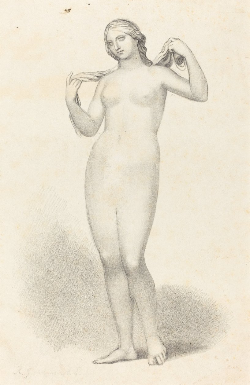 Venus Aphrodite, Alcamanes tekijältä Richard James Lane after John Flaxman