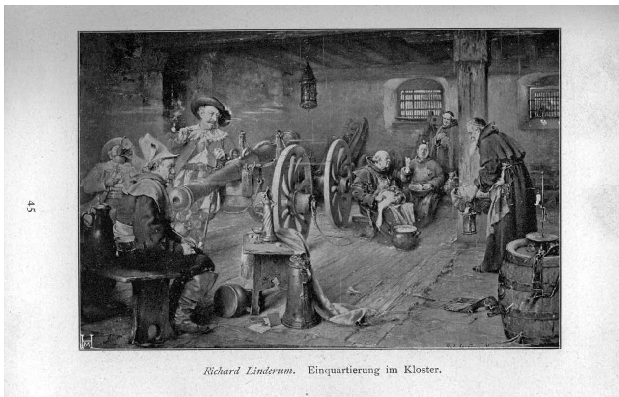 Einquartierung im Kloster tekijältä Richard Linderum