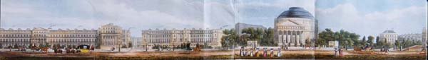 Cambridge Terrace, Colosseum ja Clergy Orphan School, yksityiskohta "Panoramic View around the Regent
