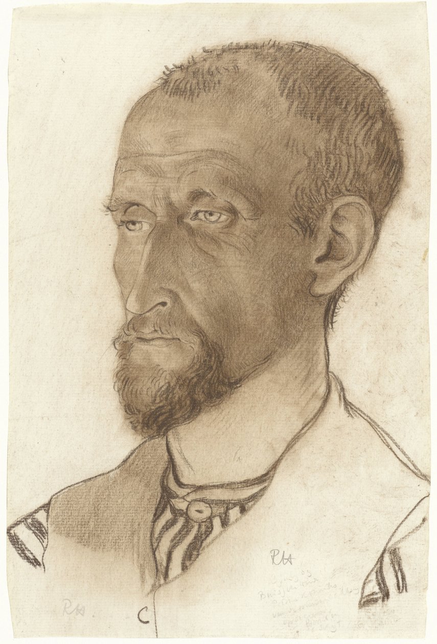 Petrus Koninksin muotokuva vasemmalla tekijältä Richard Nicolaüs Roland Holst