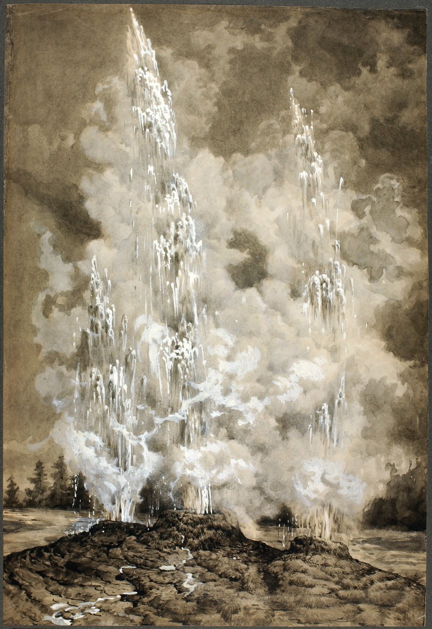 Yellowstone Geysir tekijältä Richard Norris Brooke