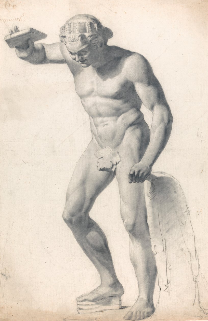 Faun putkilla tekijältä Richard Parkes Bonington
