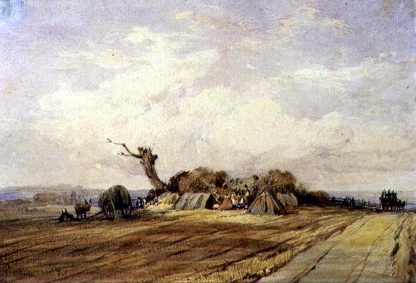 Mustalaisleiri tekijältä Richard Parkes Bonington