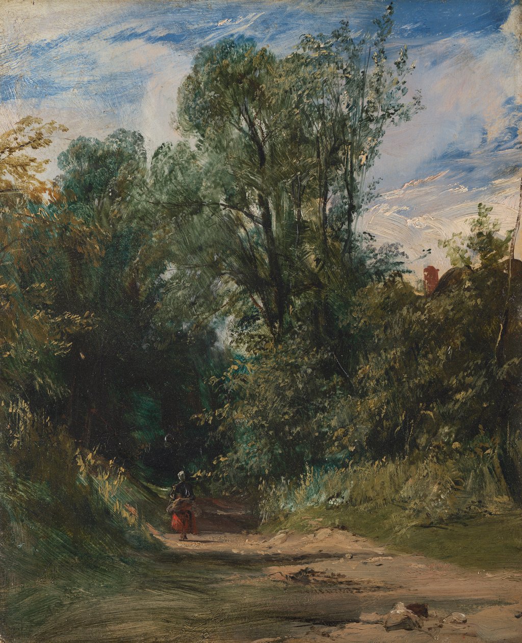 Metsäinen kaista tekijältä Richard Parkes Bonington