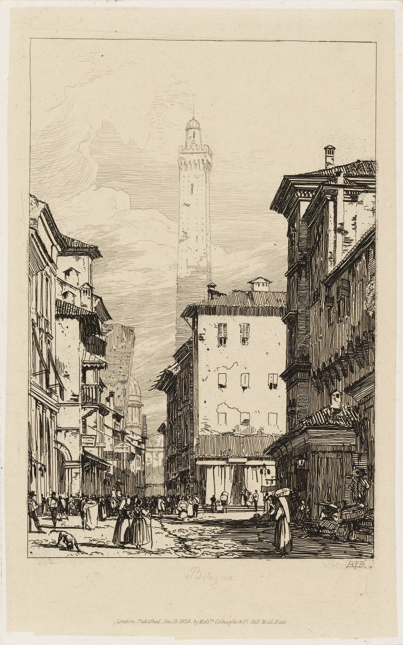 Bologna tekijältä Richard Parkes Bonington