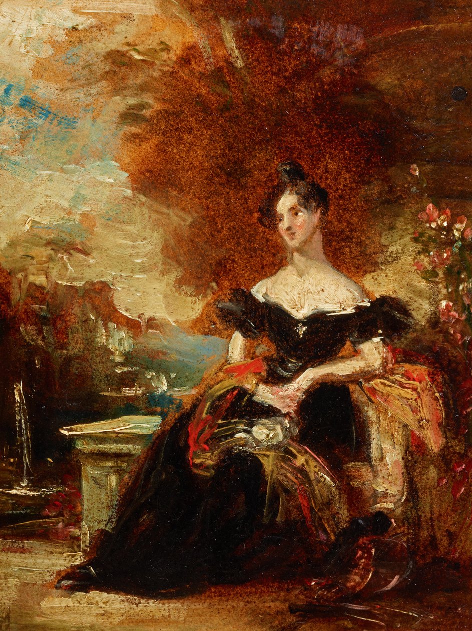 Naisten muotokuva tekijältä Richard Parkes Bonington