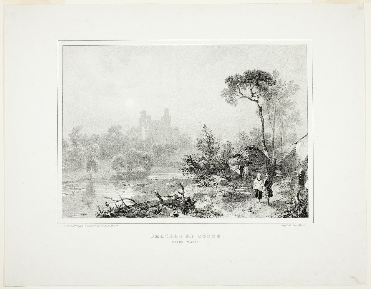 Dounen linna tekijältä Richard Parkes Bonington
