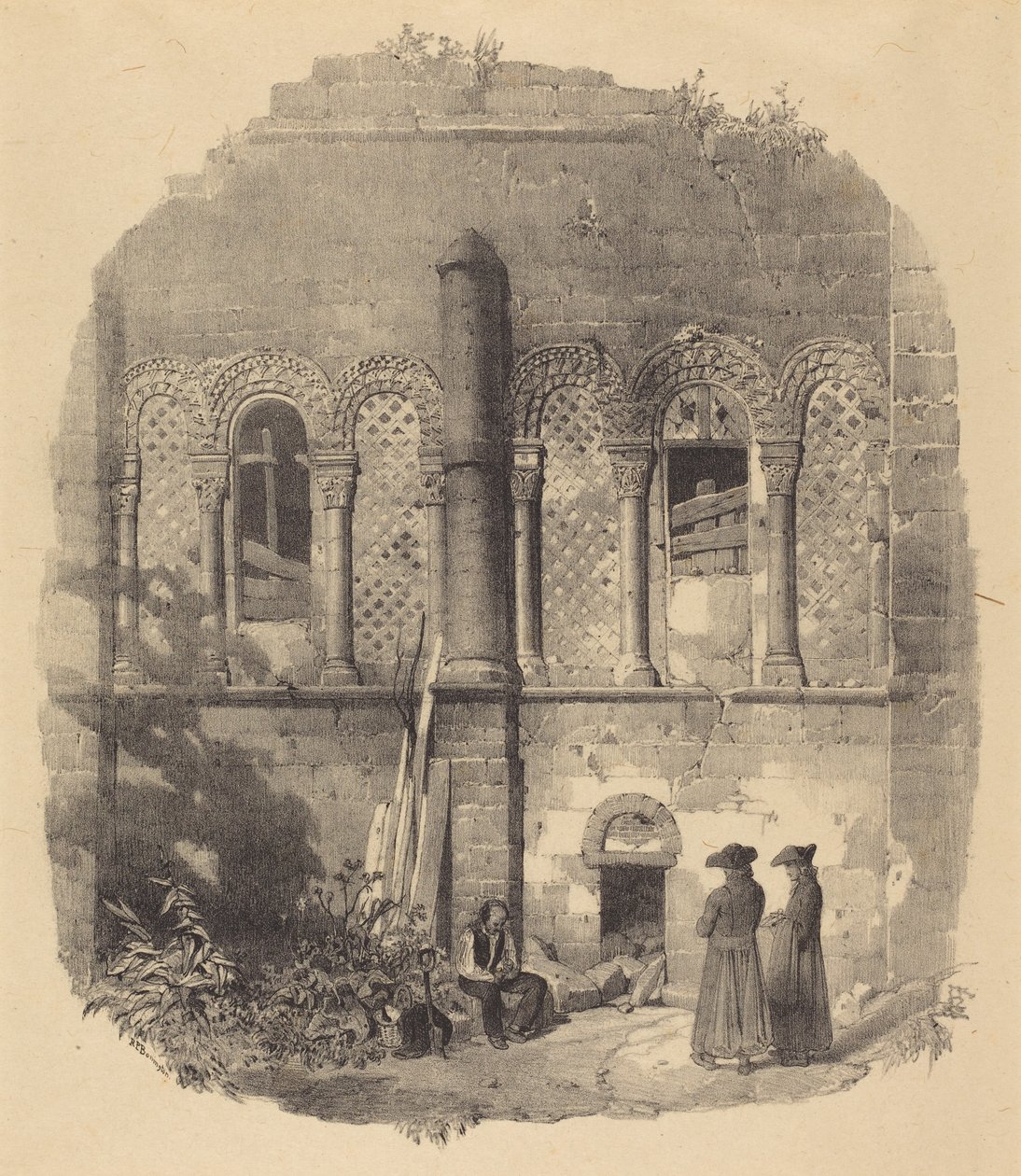 Saint-Taurinin kirkko, Évreux tekijältä Richard Parkes Bonington