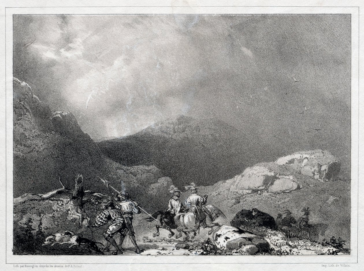 Glenfinlas, 1826. tekijältä Richard Parkes Bonington