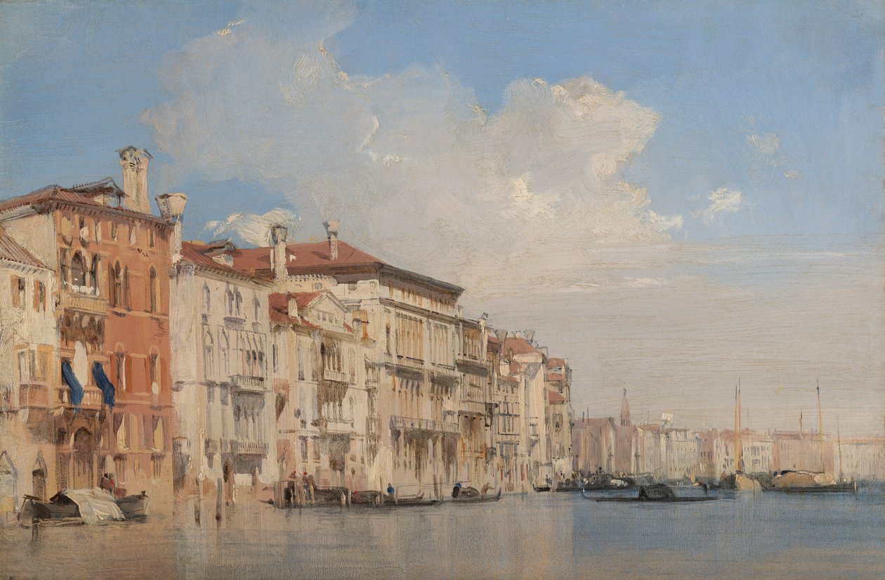 Grand Canal, Venetsia tekijältä Richard Parkes Bonington