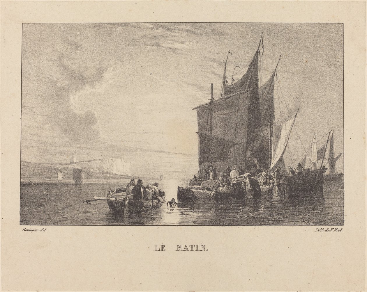 Aamu tekijältä Richard Parkes Bonington