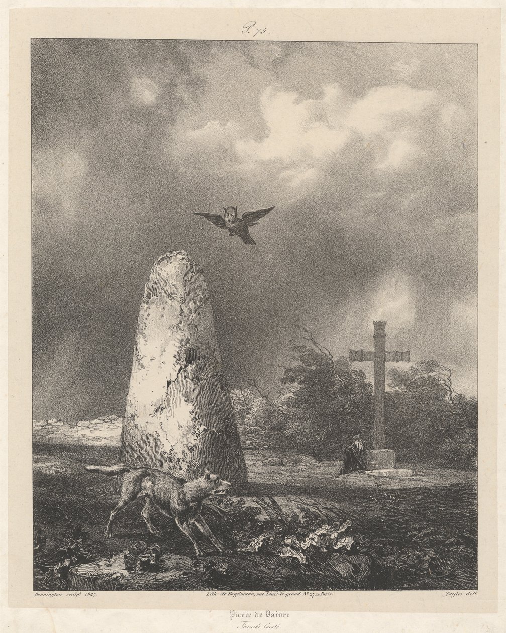 Vaivren kivi tekijältä Richard Parkes Bonington