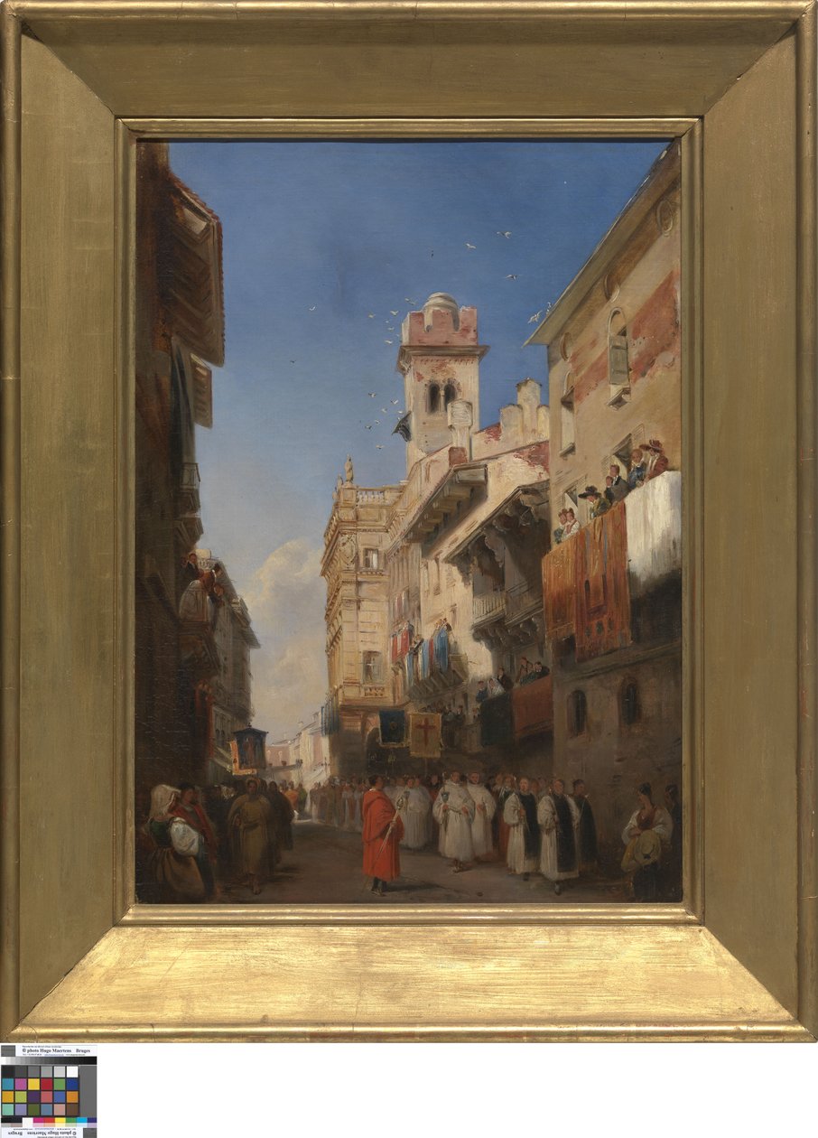 Kulkue Veronassa tekijältä Richard Parkes Bonington