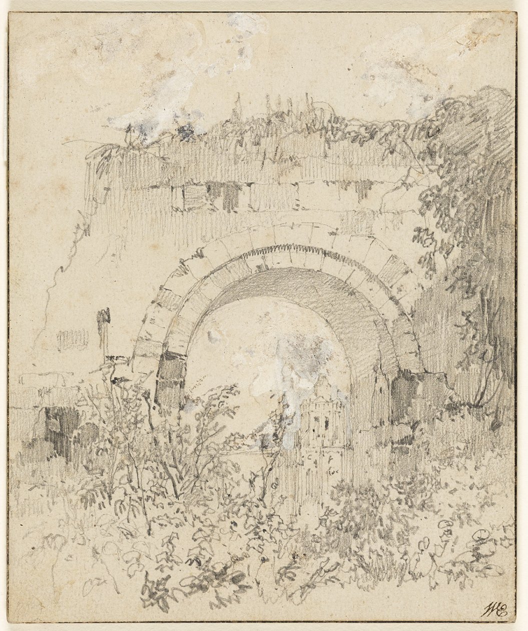 Archwayn rauniot tekijältä Richard Parkes Bonington
