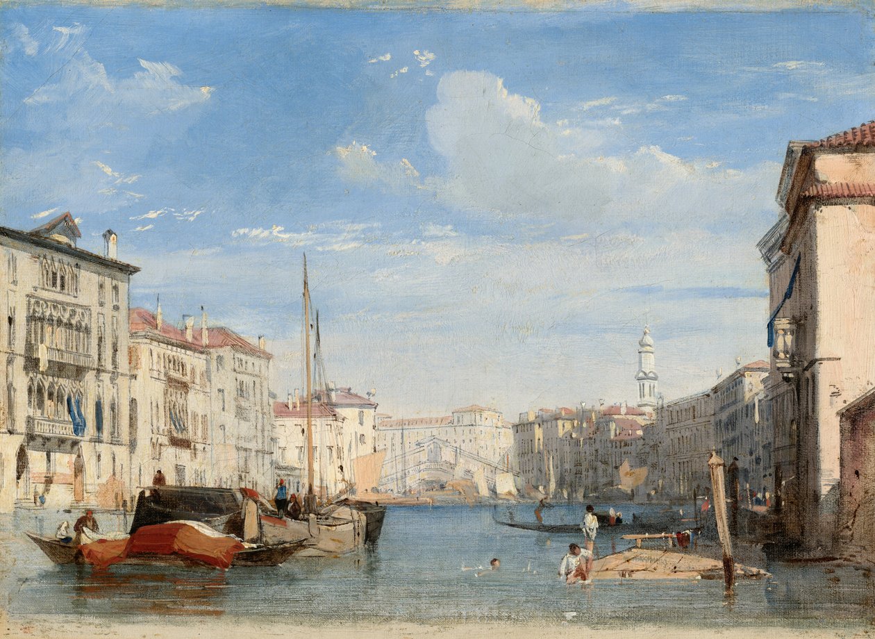 Canal Grande tekijältä Richard Parkes Bonington