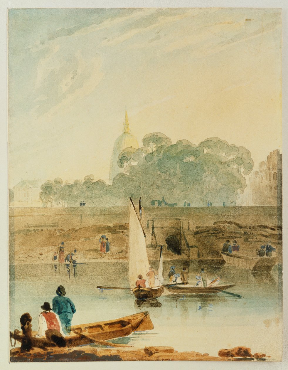 Hotel des Invalides tekijältä Richard Parkes Bonington