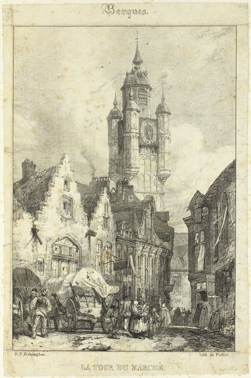 Tower Marketplace tekijältä Richard Parkes Bonington