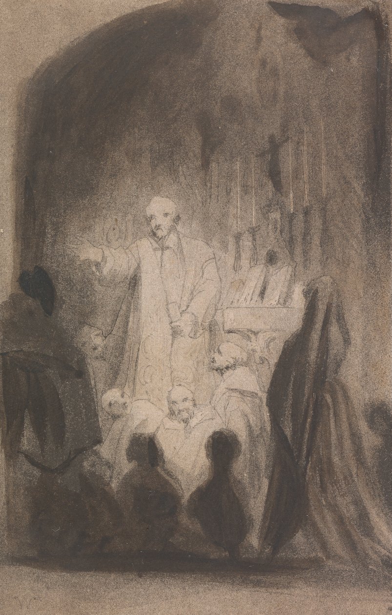 Nimetön (yksi kolmesta) tekijältä Richard Parkes Bonington