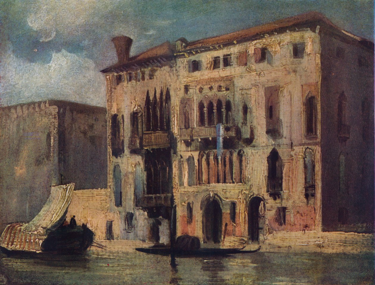 Näkymä Grand Canalille, 1800-luku tekijältä Richard Parkes Bonington