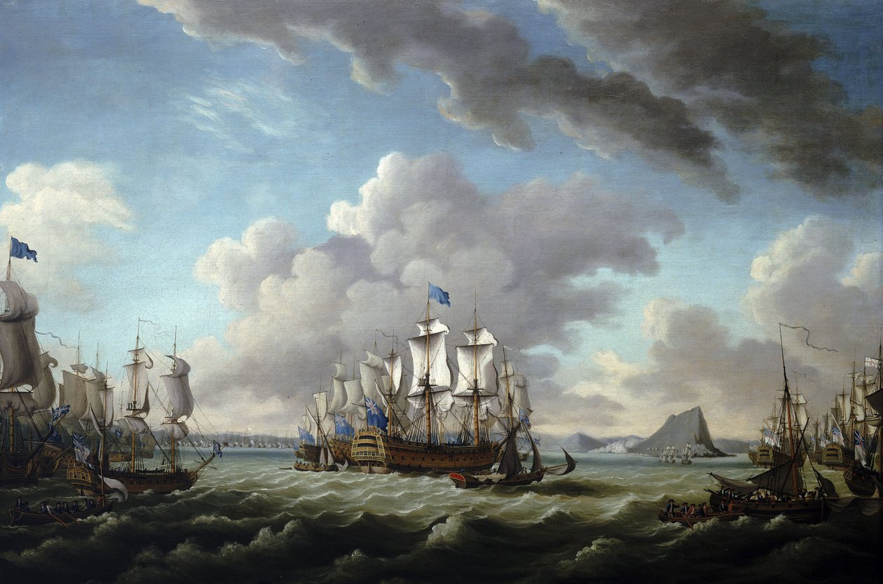 Yhdysvaltain itsenäisyyssota (1775-1783), noin 1782 (öljy kankaalle). tekijältä Richard Paton