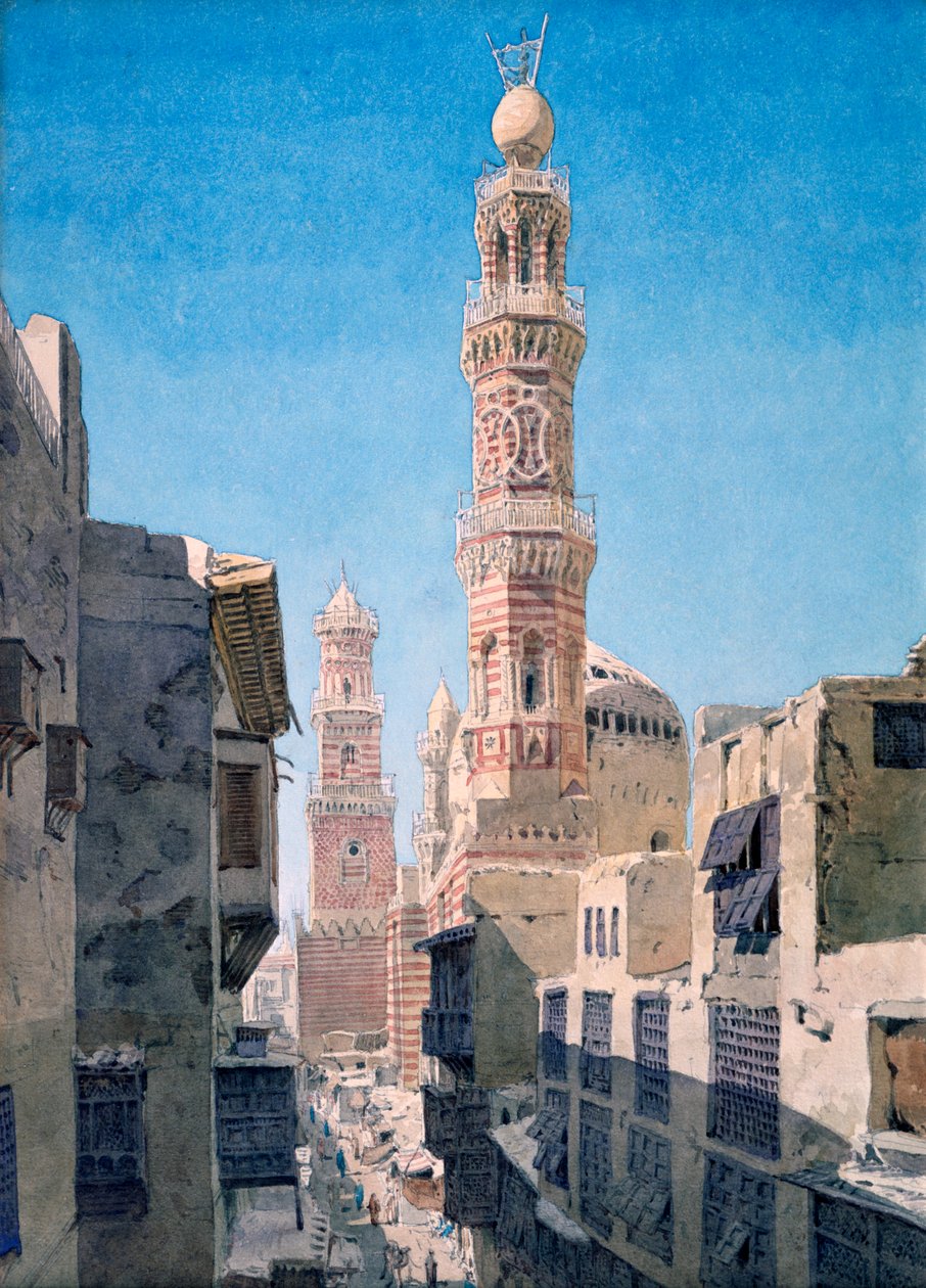Souk al Nahhas In, Kairo, 1866 tekijältä Richard Phene Spiers