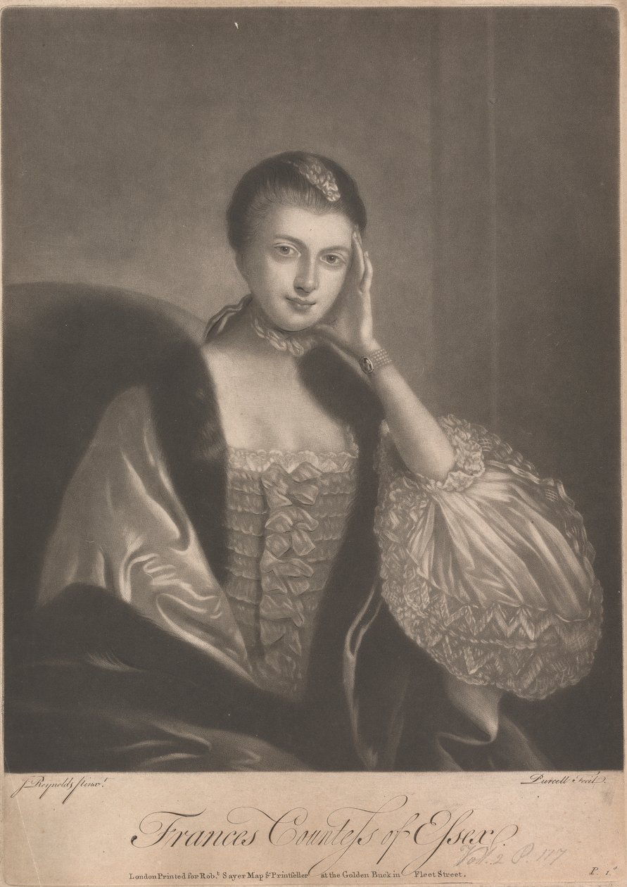 Frances Capell (os Hanbury-Williams), Essexin kreivitär tekijältä Richard Purcell