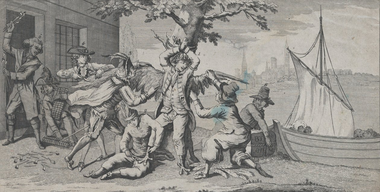 Va de Bon Coeur, Amerikan kongressin jäsenen omistettu Englannin amiraliteetin milordeille..., 1778. tekijältä Richard Purcell