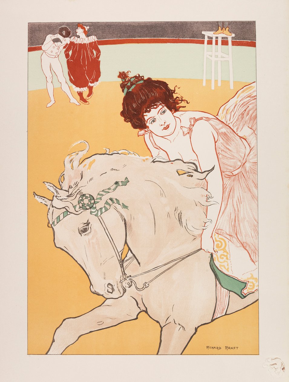 Ratsastaja, 1898. tekijältä Richard Ranft