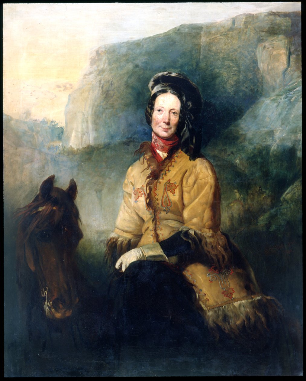 Lady Florentia Sale, vetäytymässä Kabulista, Kabulin katastrofi tekijältä Richard Thomas Bott