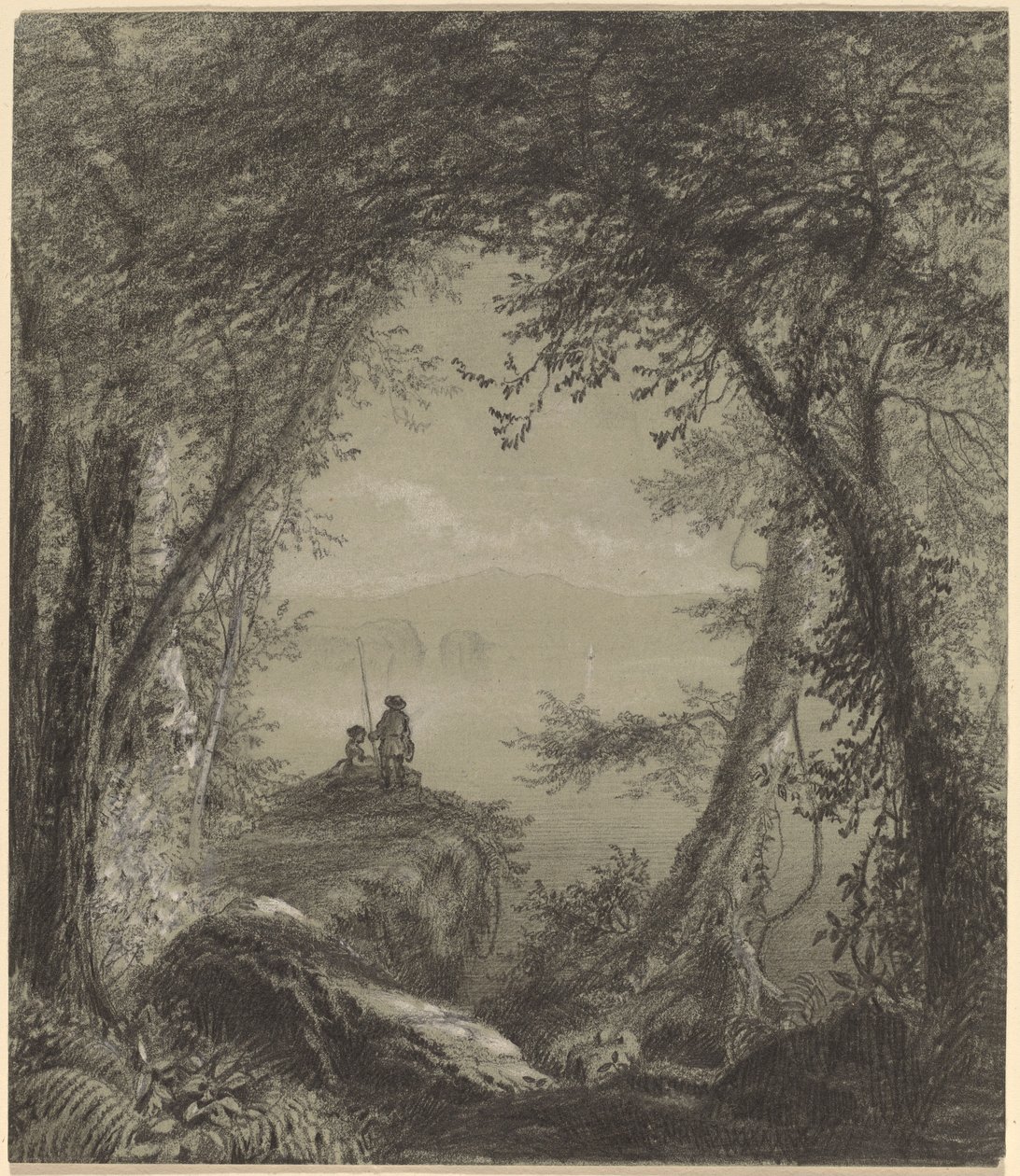 Lake George tekijältä Richard William Hubbard