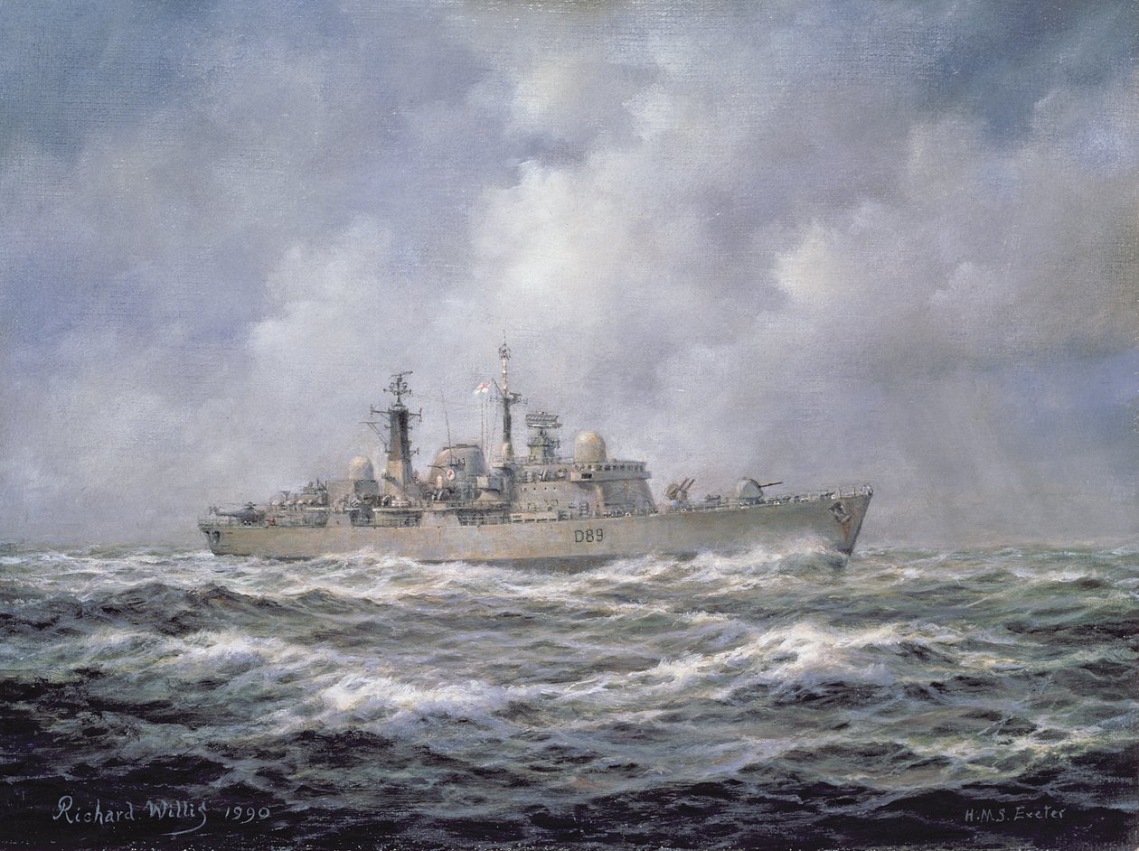 H.M.S. Exeter, tyyppi 42 (erä 2) hävittäjä tekijältä Richard Willis