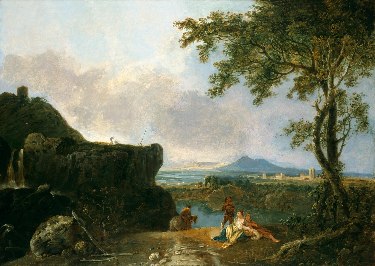 Valkoinen munkki, 1733-1782 tekijältä Richard Wilson