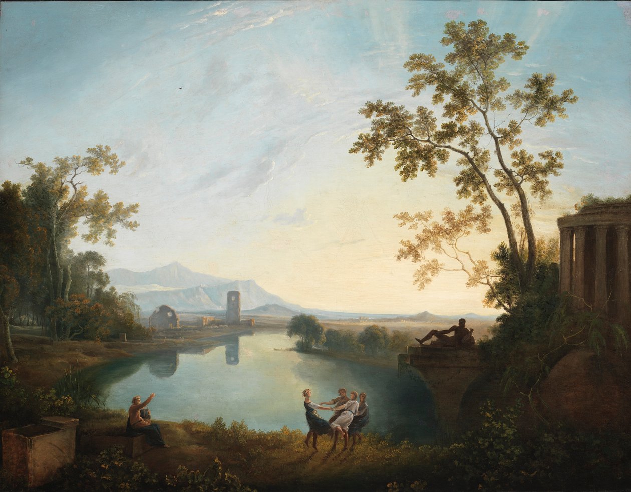 Apollo ja vuodenajat (Klassinen maisema) tekijältä Richard Wilson